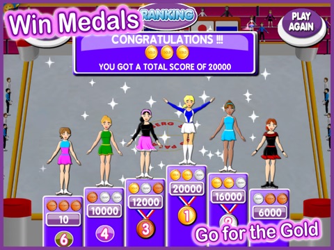 Gold Medal Figure Skating Game – Play Free Ice Skate Dance Girl Winter Sports Gamesのおすすめ画像4