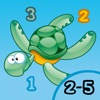 Unterwasser-Lernspiel für Kindergarten, Vorschule und Schule: Spiele, Übungen, Puzzle und Lernen für Kinder von 2-5 und die Tiere im Ozean & Meer wie Fische, Schildkröte, Krake & Krabbe