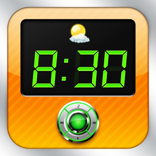 Alarm Clock Xtrm Wake Pro - Weather + Music Player