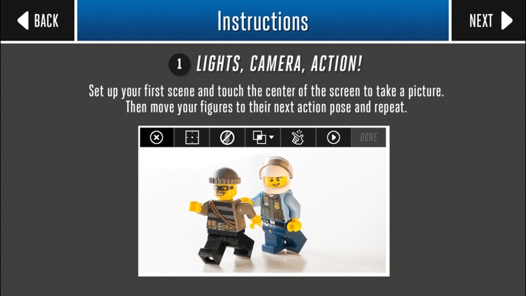 Lego movie retailer maker app