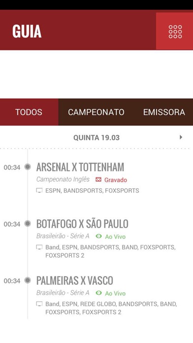 Captura de tela do iPhone 2
