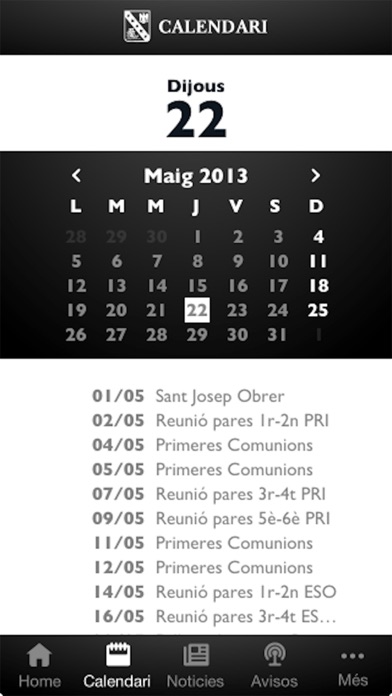 Captura de pantalla del iPhone 3