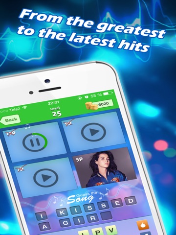 Screenshots of Guess The Song - New music quiz! for iPad