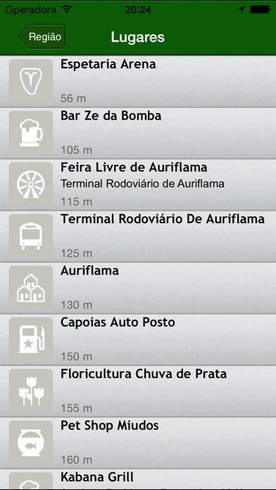 Captura de tela do iPhone 5