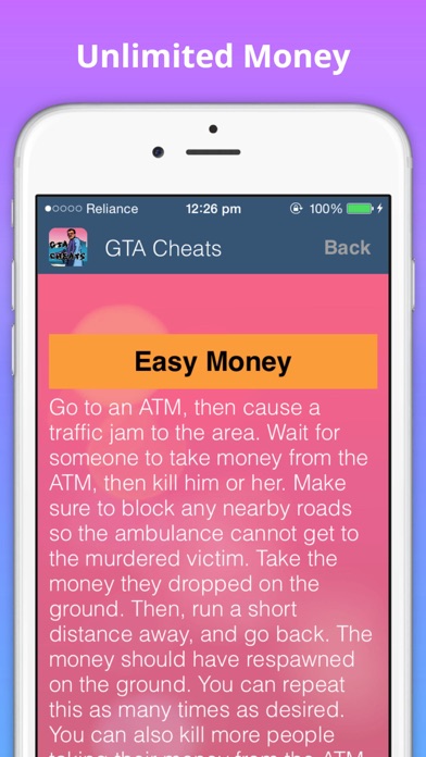 cheat codes gta vice city mobile