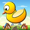 der verdrehte ente springen - lustige vogel besten freeride - spiele