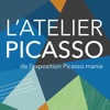 L’atelier Picasso, l’application ludique de l’exposition Picasso.Mania artworks by picasso 