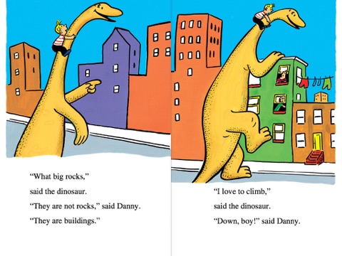 danny and the dinosaur in the big city