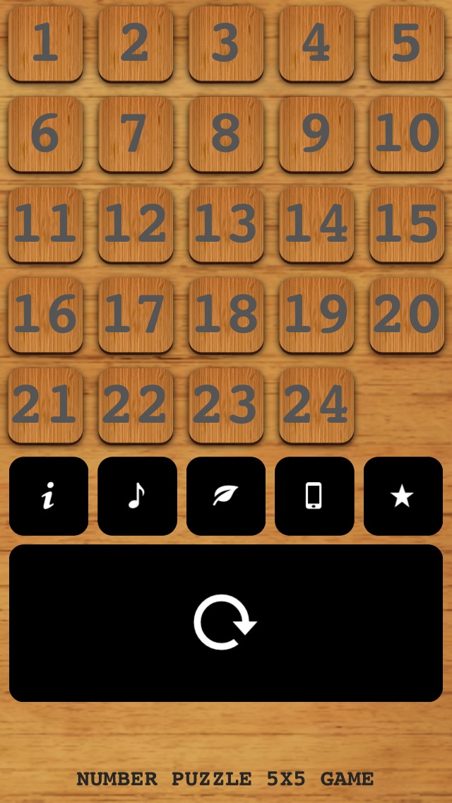 数字のパズル 5X5 - 無料ゲーム screenshot1