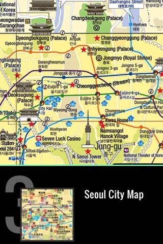 Seoul Map Offline - Korea Seoul Travel Guide With Offline Seoul Subway 