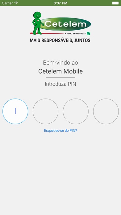 Captura de ecrã do iPhone 1