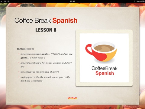 spanish coffee break lessons