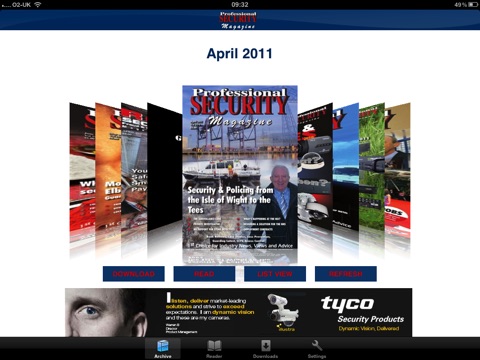 Скриншот из Professional Security Magazine