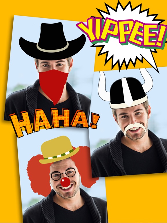 米姆卡通贴纸文字照片编辑器潮in玩图软件 - 搞