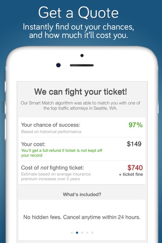 Off The Record: Ticket Lawyer screenshot