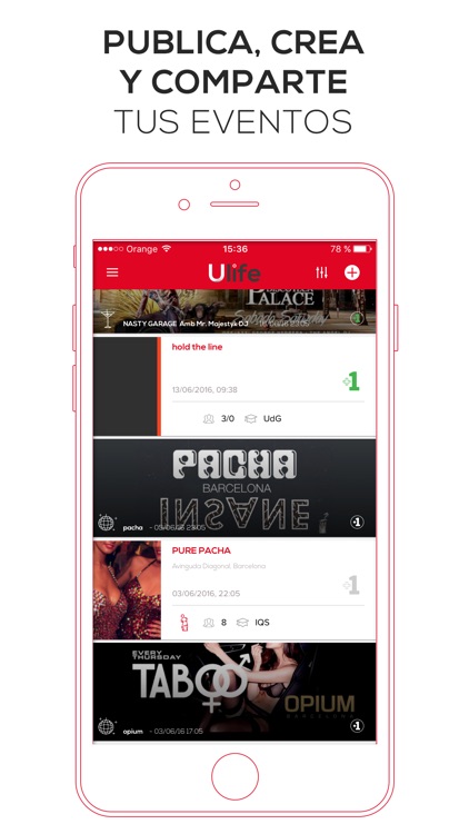 app eventos en tu ciudad