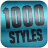 1000 Styles for Photoshop (Text Effects) retro photoshop effects 