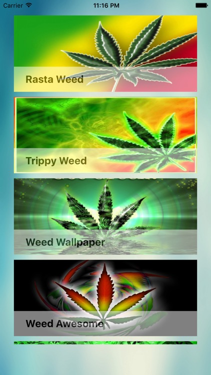 trippy rasta weed wallpaper