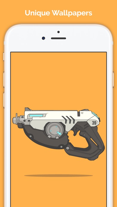 Screenshots of Wallpapers for Overwatch + Stickers & HD Photo Filters for iPhone