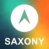Saxony, Germany Offline GPS : Car Navigation lower saxony germany genealogy 