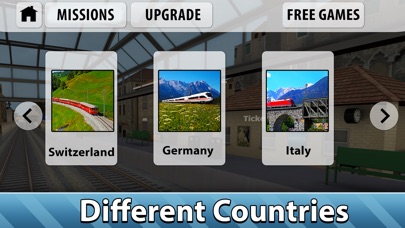 Europe Railway Train Simulator 3D Full screenshot 5