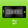 LED Text - gorgeous banner LED/LCD message display app lcd vs led 
