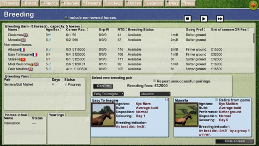 Horse Racing Manager Game