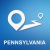 Pennsylvania, USA Offline GPS Navigation & Maps southwest usa maps 