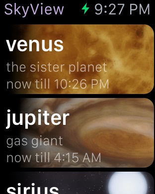 Captura de pantalla del iPhone 3