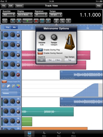Captura de pantalla del iPad 4