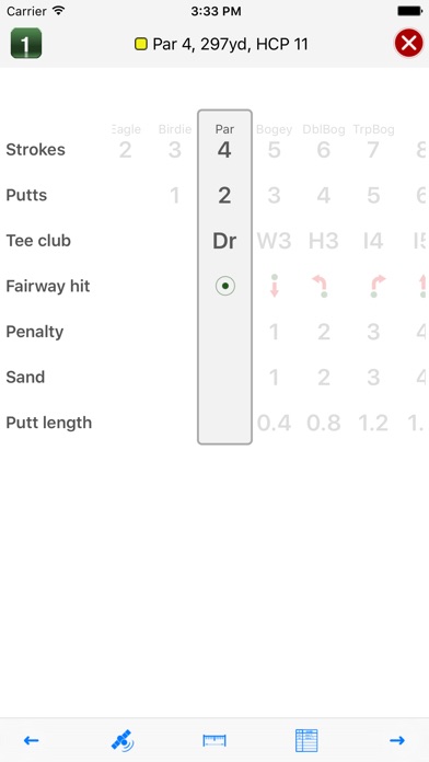 GolfCounterPro screenshot1