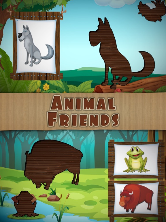 Screenshots of Animal Puzzles Games: Kids & Toddlers free puzzle for iPad