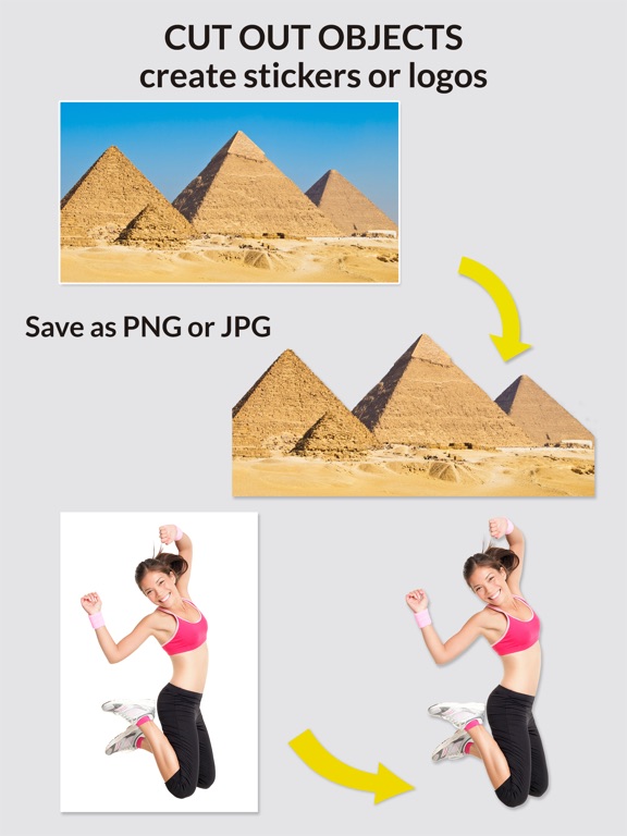 Screenshots of Magic Eraser - Remove Photo Background & Create Transparent PNG for iPad