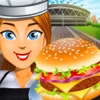Soccer Stadium Fast-Food Cafeteria : Play best Master-Chef Ham-burger & Pizza Cooking Restaurant searchtempest 