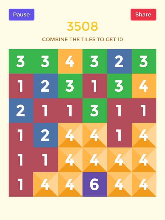 Screenshots of Can you get 10 - 10/10 Number Game The Last Hocus for iPad