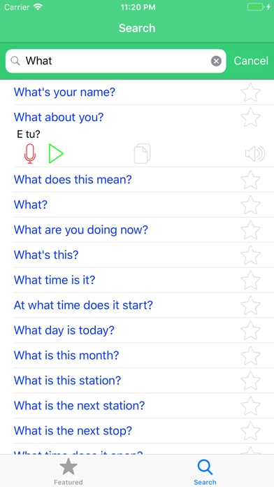 Learn Italian Quick Phrases App Download - Android APK