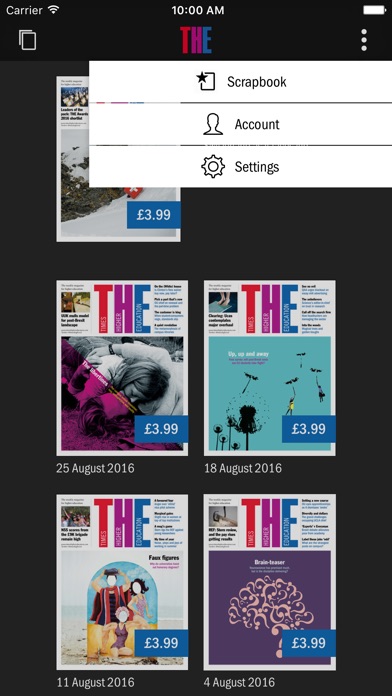 Times Higher Education Magazine (the) review screenshots