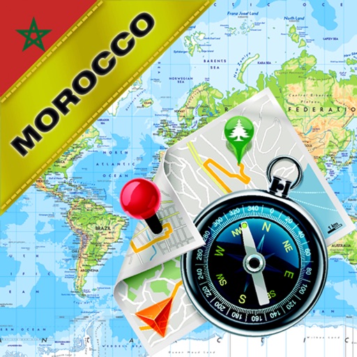 モロッコ - オフライン地図&GPSナビゲータ