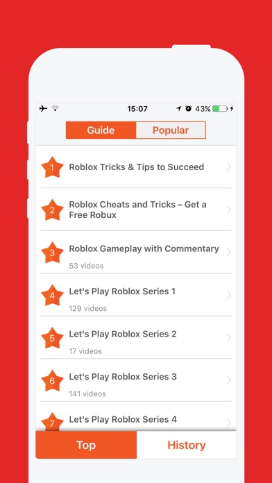 Screenshots of Free Cheats for Roblox - Free Robux Guide for iPhone