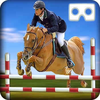 VR Horse Race Run & Jump Free - horse racing games for iPhone