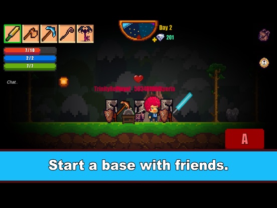 Pixel Survival Game 2 на iPad