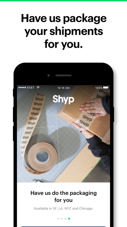 Complete hassle-free shipping for 5 dollars : Shyp.com