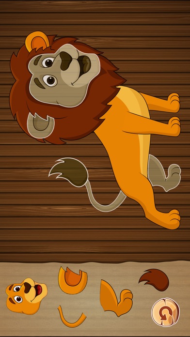Screenshots of Animal Puzzles Games: Kids & Toddlers free puzzle for iPhone