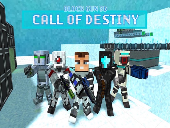 Игра Block Gun 3D: Call of Destiny