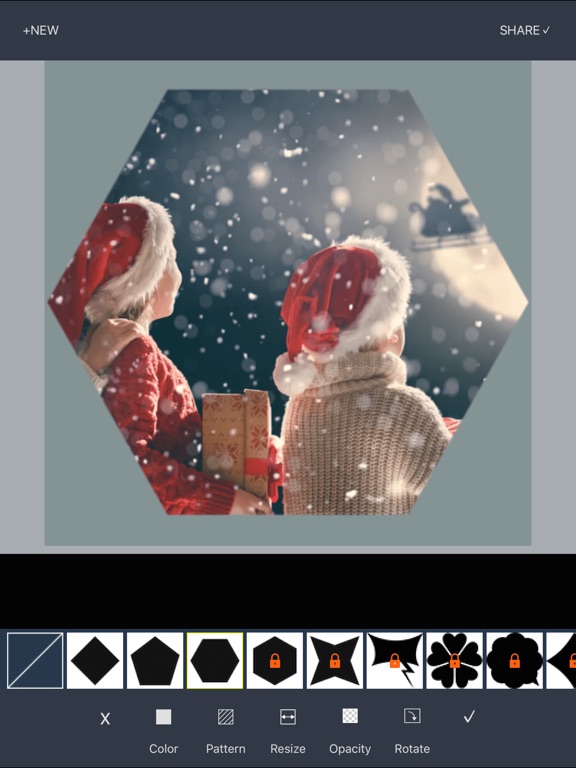 Screenshots of No Crop Video For Instagram - Convert Square Size and Movie Clip into Rectangle Shape for iPad