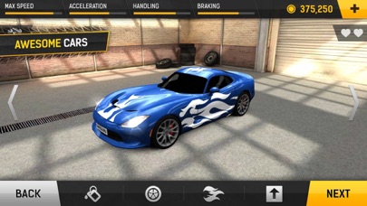 Screenshots of Racing Fever for iPhone