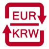 Euro to South Korean Won currency converter south korean flag 
