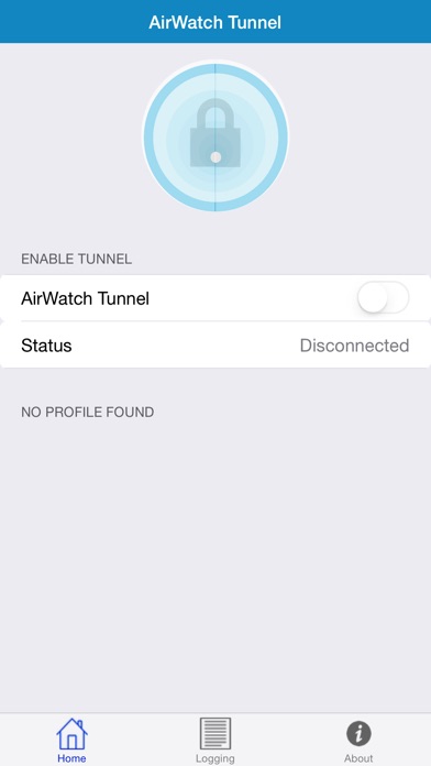 AirWatch Tunnel screenshot1