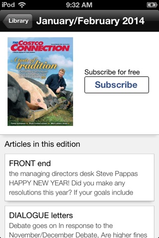 The Costco Connection UK screenshot