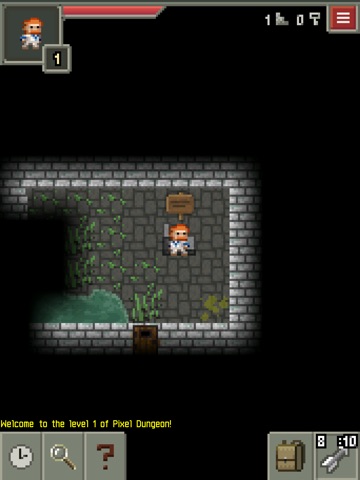Pixel Dungeon на iPad